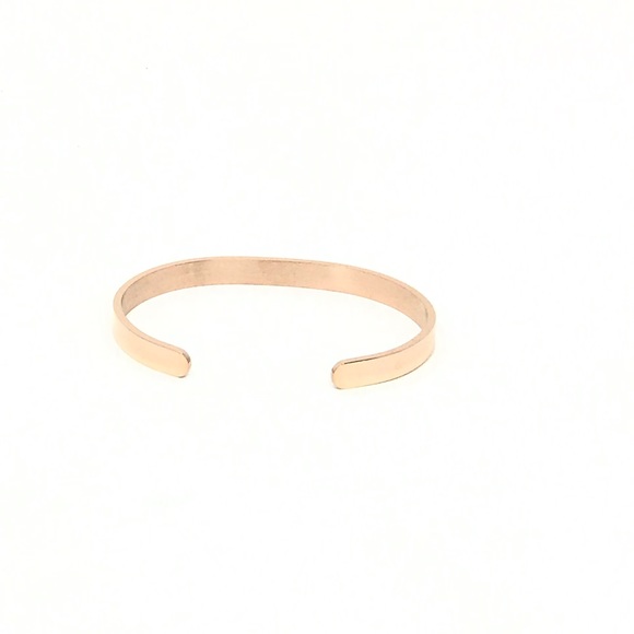 Rose gold cuff bracelet She Will Not Fail - Picture 3 of 3